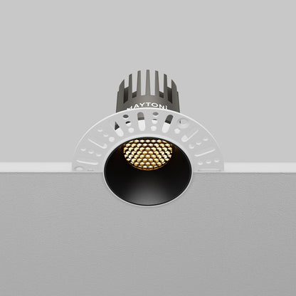 Maytoni Downlight Dip LED 50° Einbau-Rundleuchte  schwarz