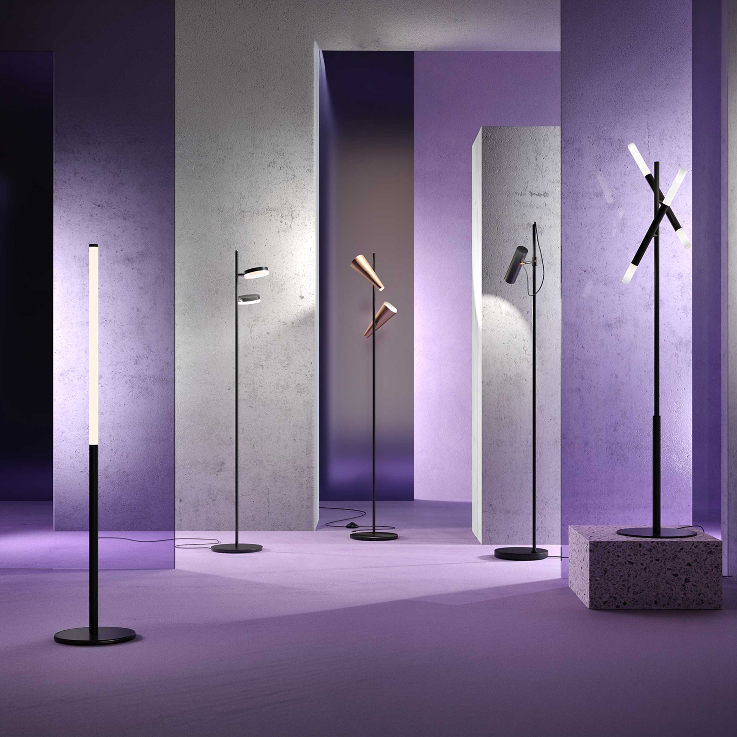 Maytoni Estudo LED Stehlampe 