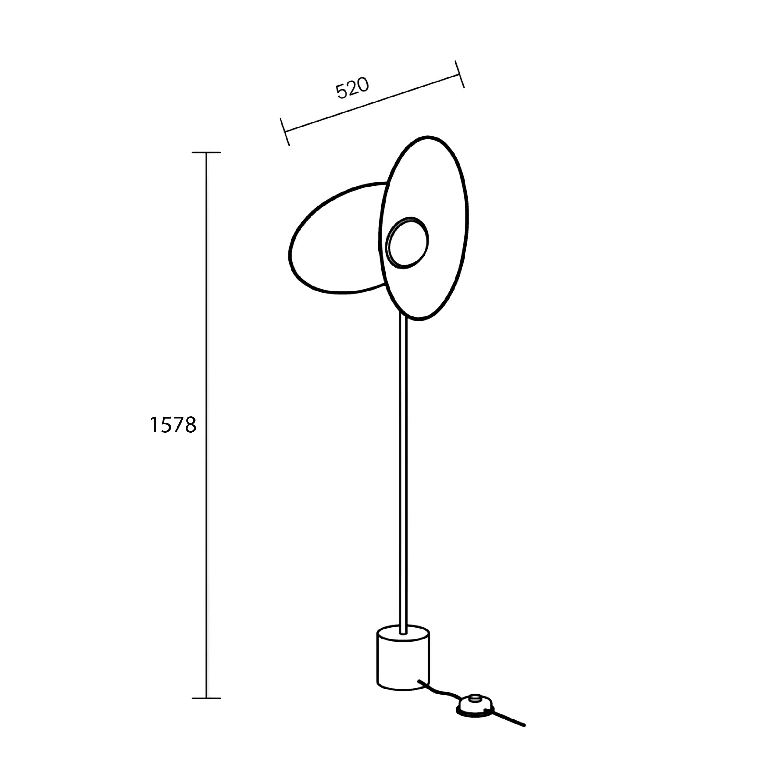 Maytoni Evolution LED Stehleuchte 