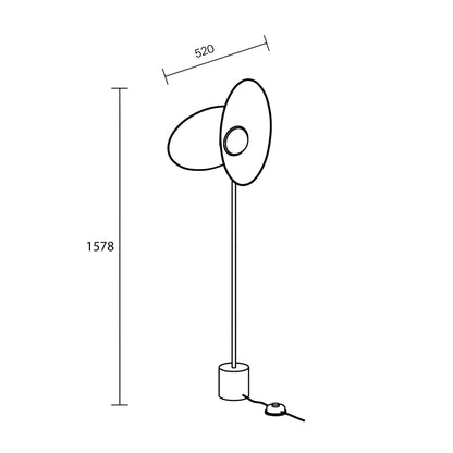 Maytoni Evolution LED Stehleuchte 