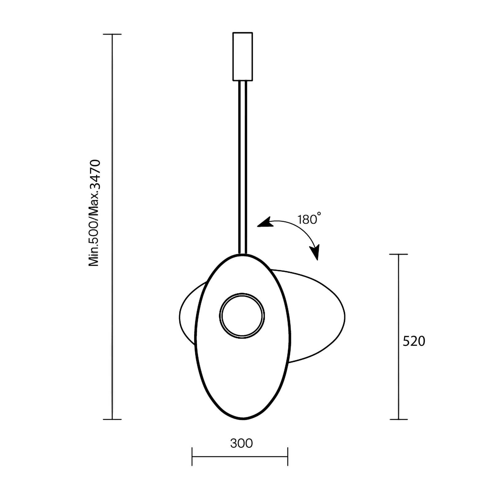 Maytoni Evolution LED Hängeleuchte 