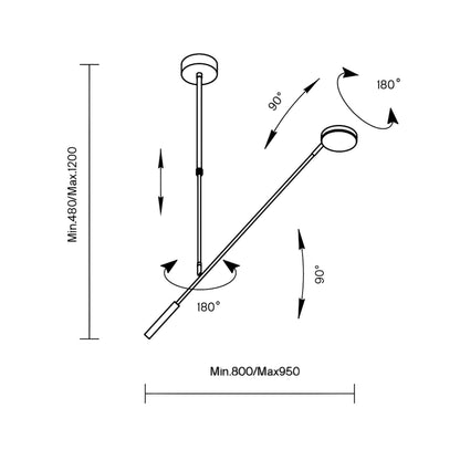 Maytoni Fad LED Aufputz-
