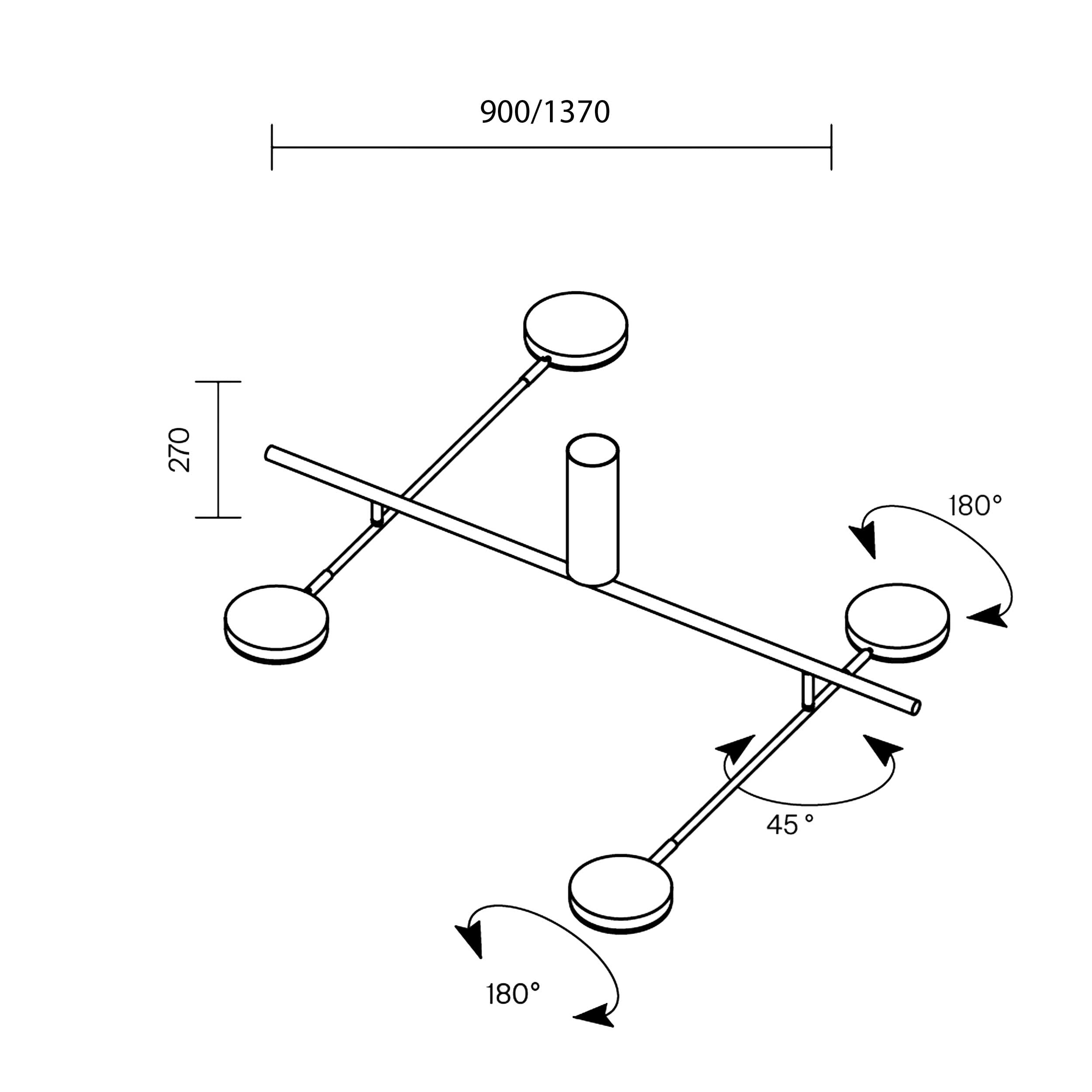 Maytoni Fad LED Aufputz-
