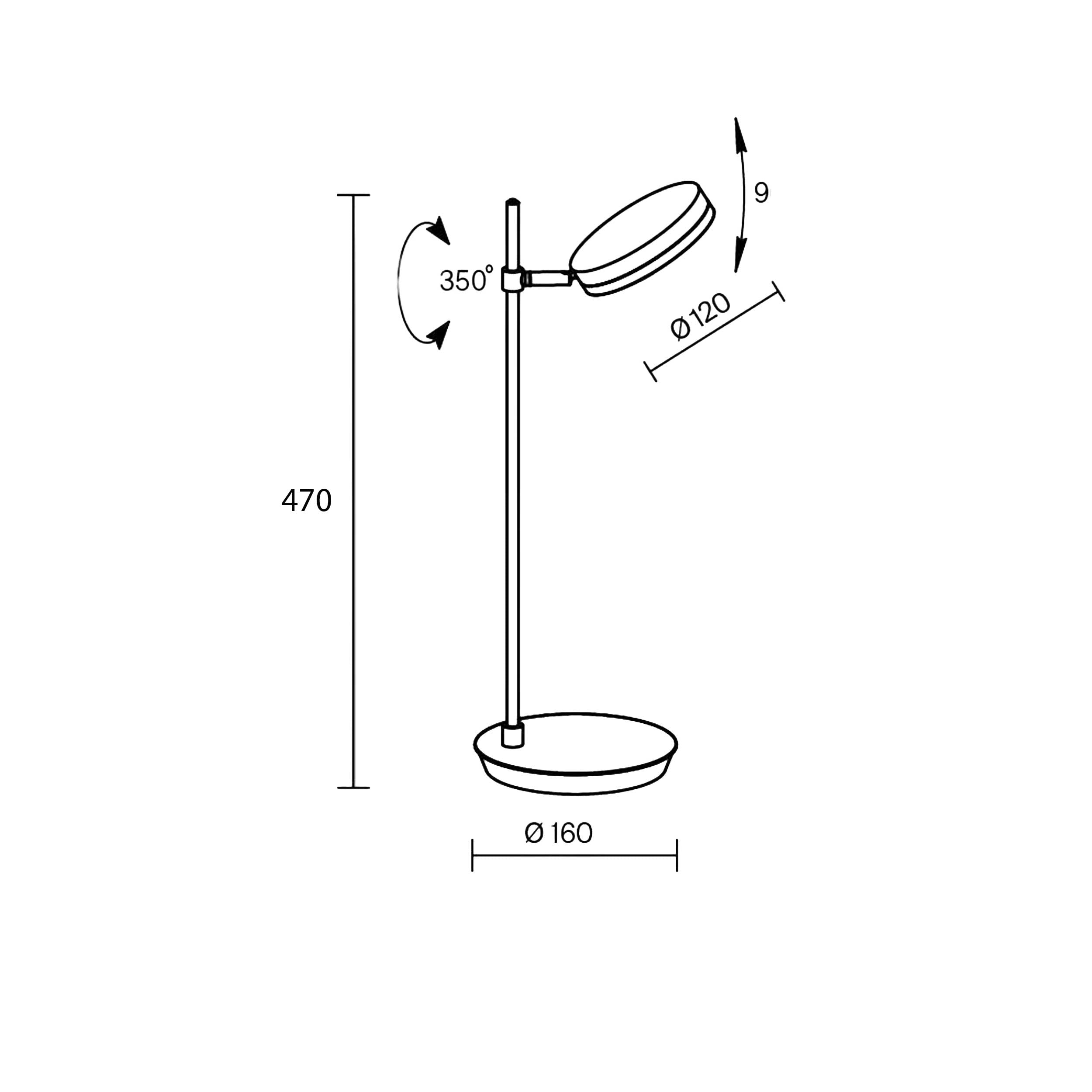 Maytoni Fad LED Tischlampe 