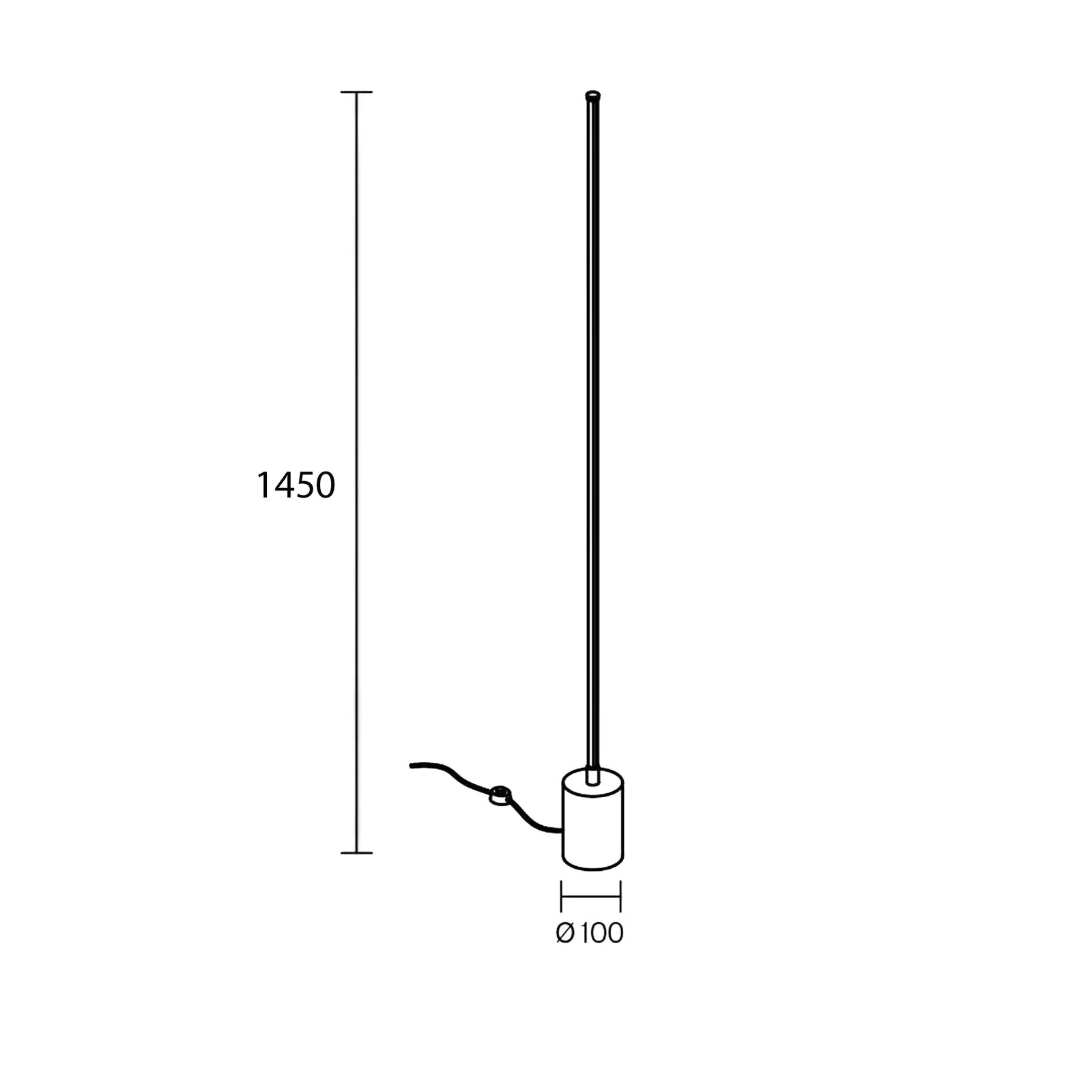 Maytoni Flow LED Stehleuchte 