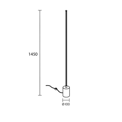 Maytoni Flow LED Stehleuchte 