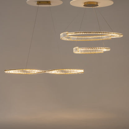 Maytoni Krone LED lineare Hängeleuchte 