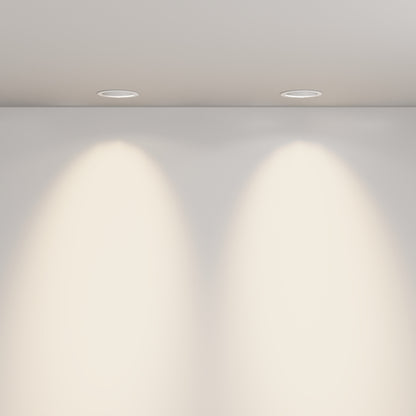 Maytoni Downlight Lens LED 3000K 12W 70° Einbau-Rundleuchte 