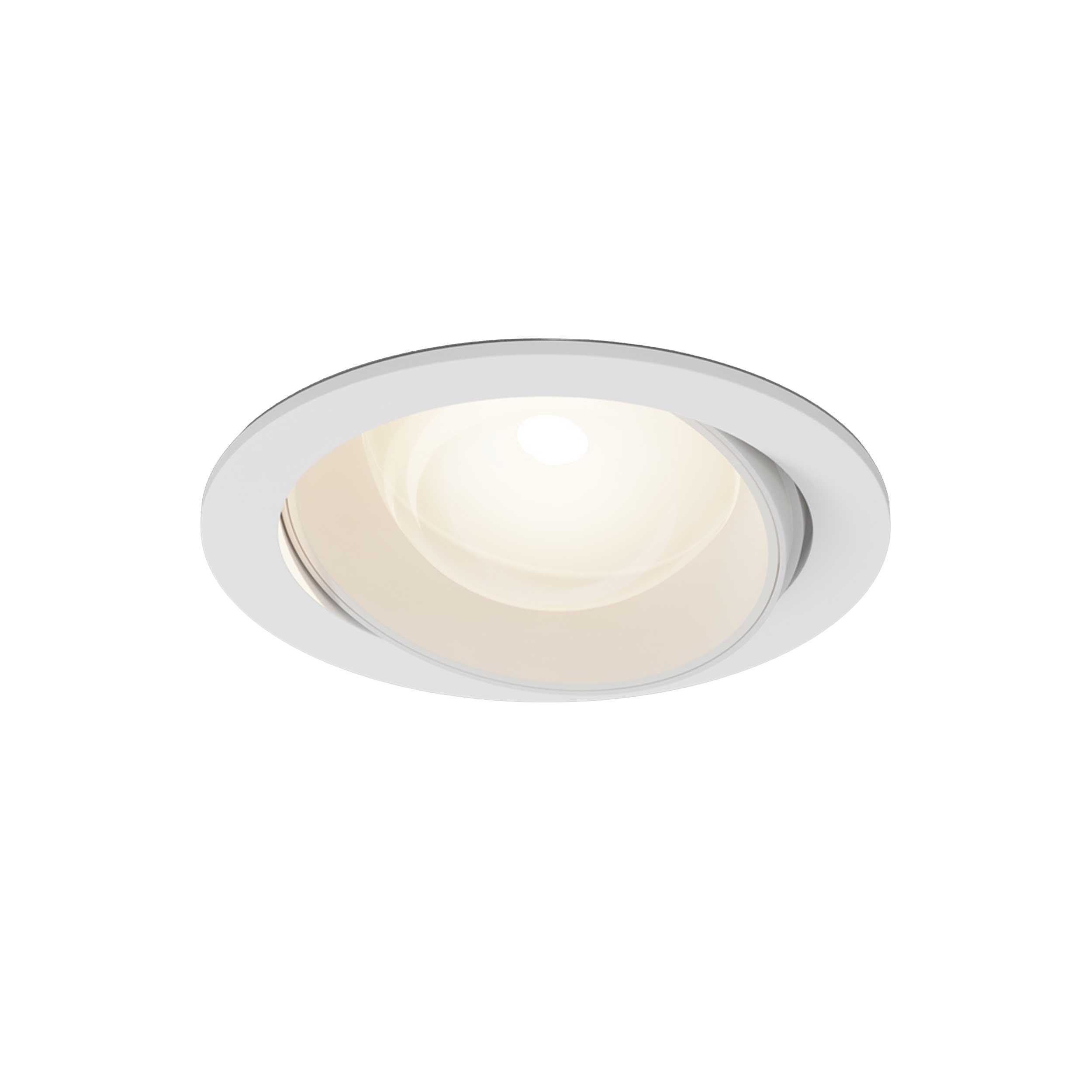 Maytoni Downlight Lens LED 3000K 12W 70° Einbau-Rundleuchte 