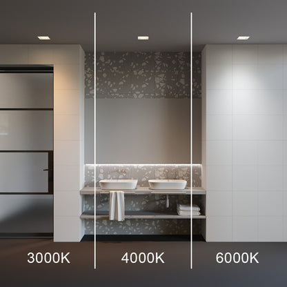 Maytoni Downlight Okno LED 100° Einbau-Quadratleuchte 