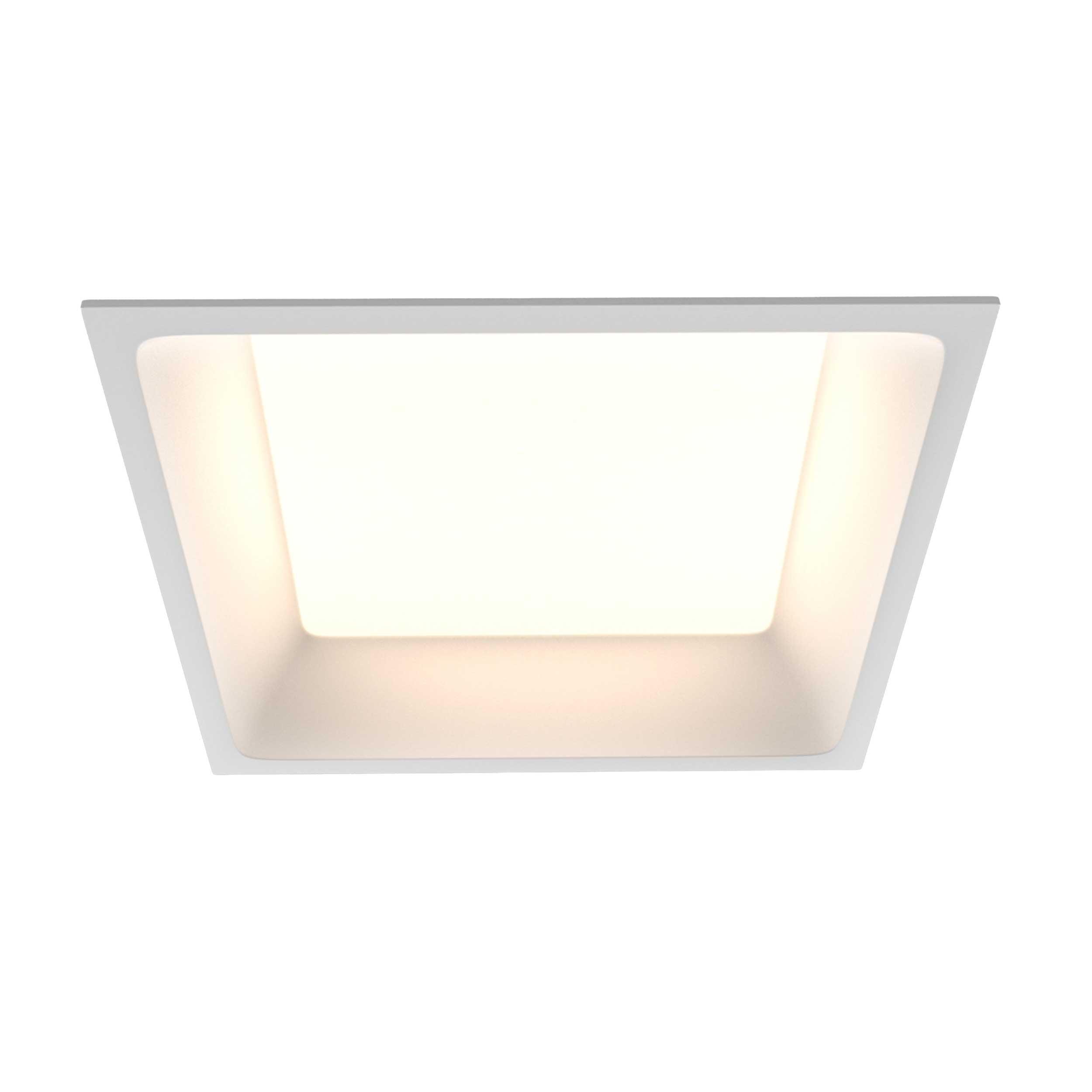Maytoni Downlight Okno LED 100° Einbau-Quadratleuchte 