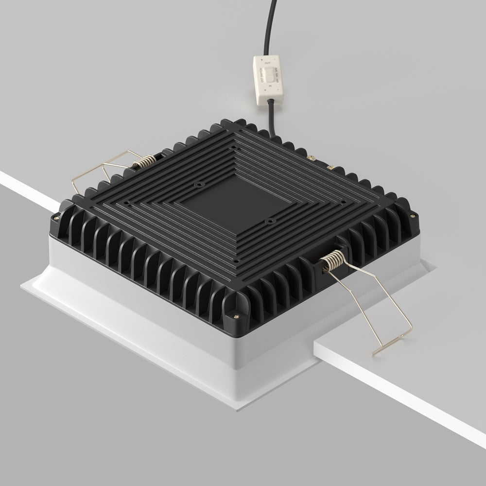 Maytoni Downlight Okno LED 100° Einbau-Quadratleuchte 