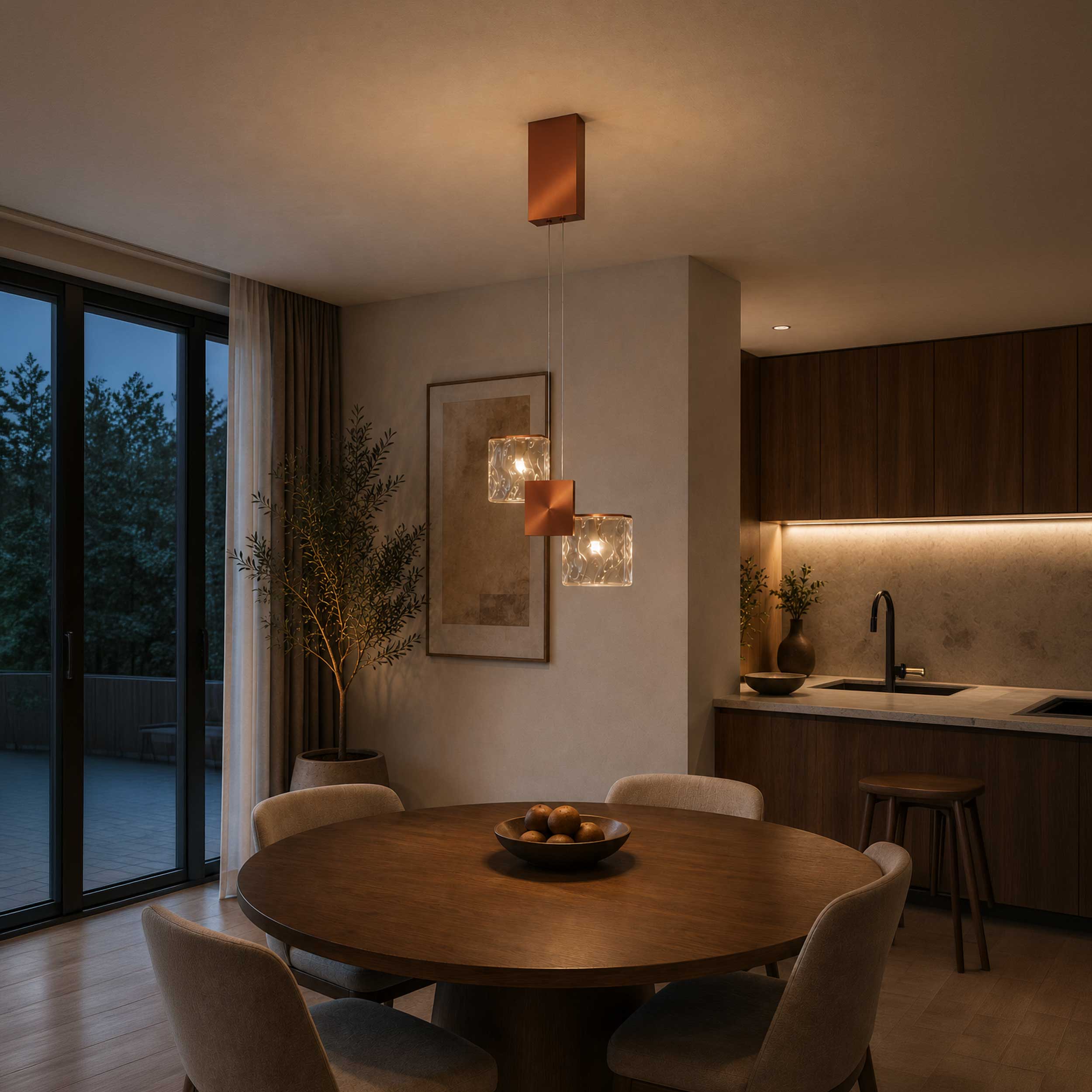 Maytoni Quadro LED Hängeleuchte 