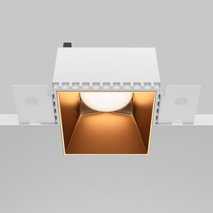 Maytoni Downlight Share GU10, quadratische Einbauleuchte 