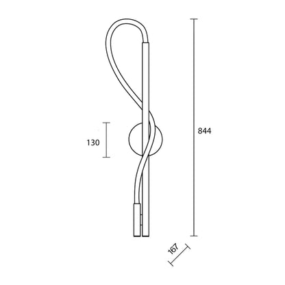Maytoni Tau LED Wandleuchte 