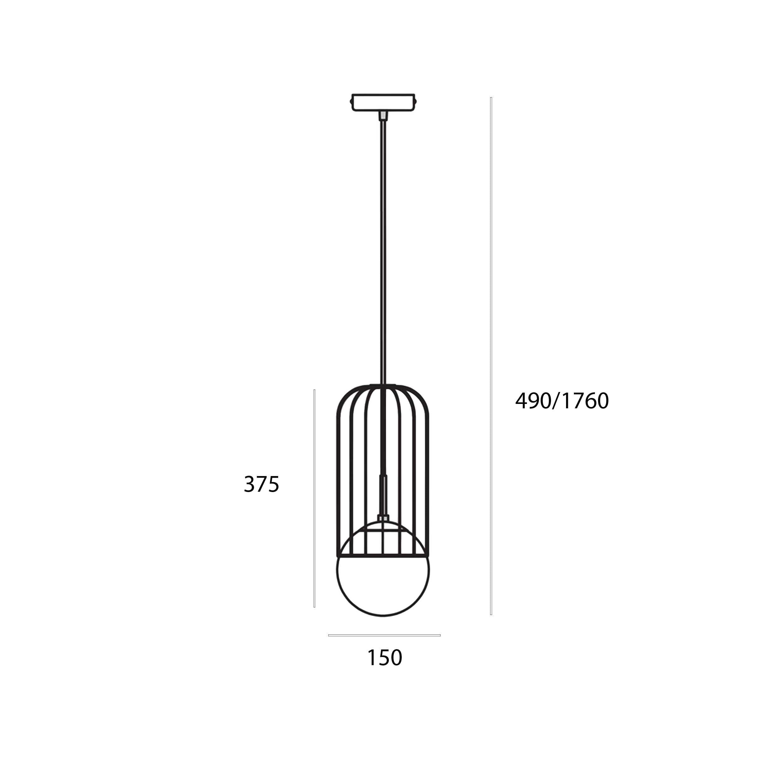 Maytoni Telford E27 Hängeleuchte 