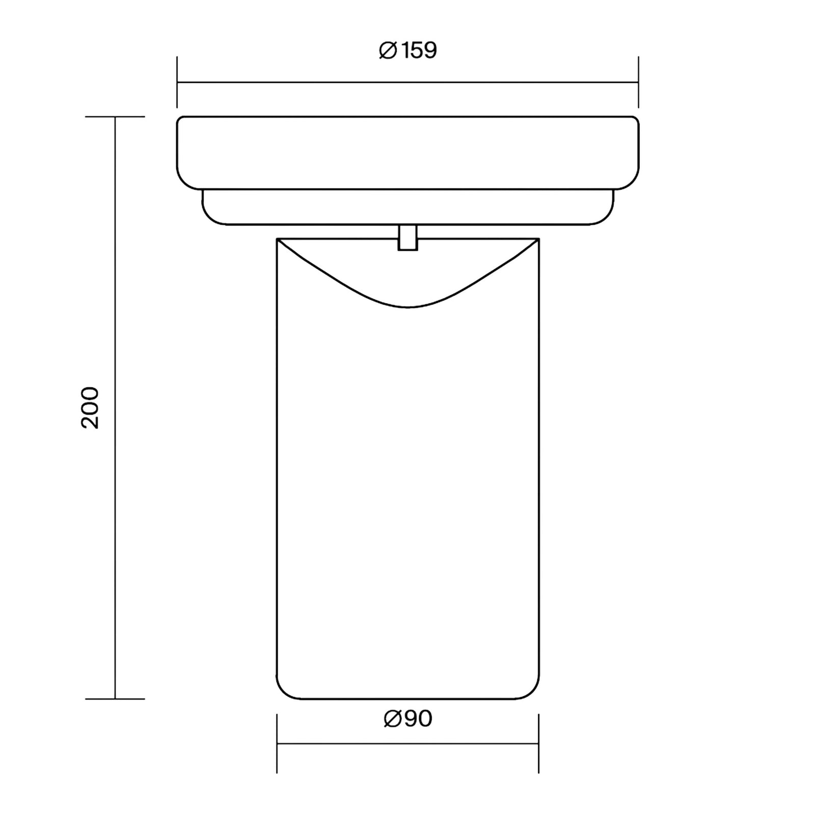 Maytoni Toho LED tragbare Tischlampe 