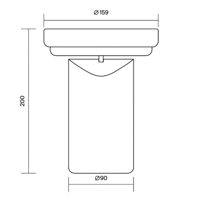 Maytoni Toho LED tragbare Tischlampe 