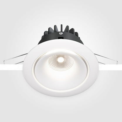 Maytoni Downlight Yin LED 12 W 60° Einbau-Rundleuchte 