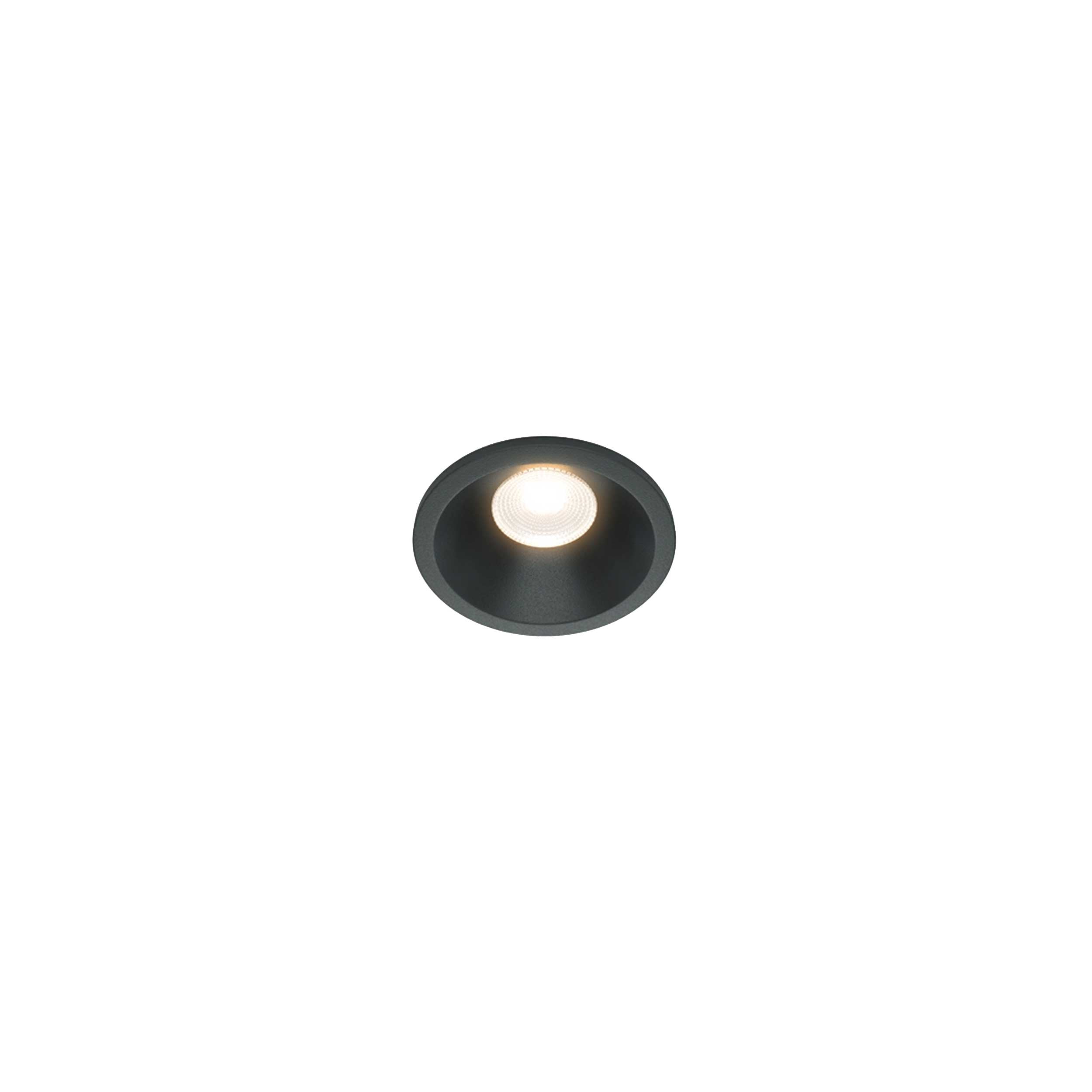 Maytoni Downlight Zoom LED 60° Einbau-Rundleuchte  schwarz
