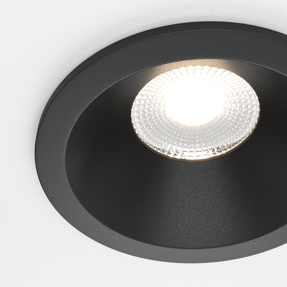 Maytoni Downlight Zoom LED 60° Einbau-Rundleuchte  schwarz