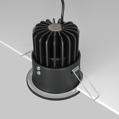 Maytoni Downlight Zoom LED 60° Einbau-Rundleuchte  schwarz