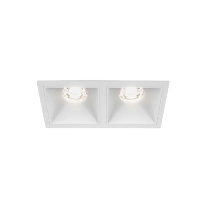 Maytoni Downlight Alfa LED 10 W 36° quadratische Einbauleuchte  weiß