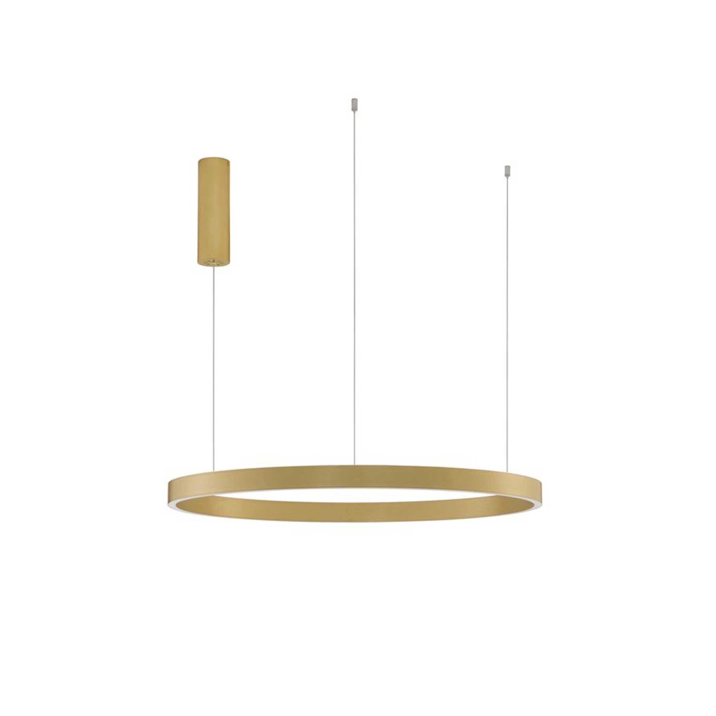 Nova Luce Elowen LED-Pendelleuchte rund