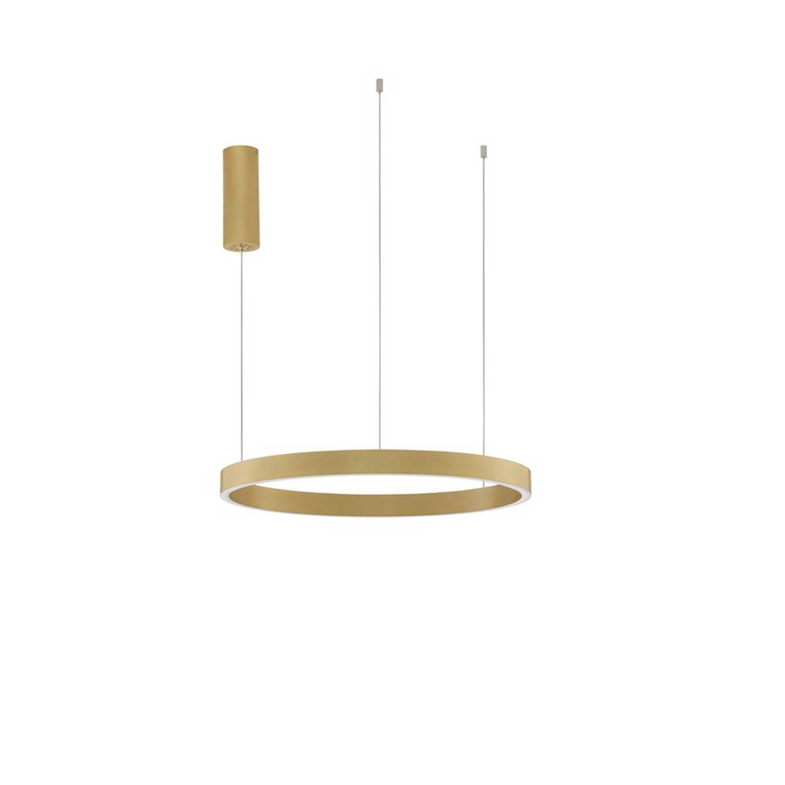 Nova Luce Elowen LED-Pendelleuchte rund