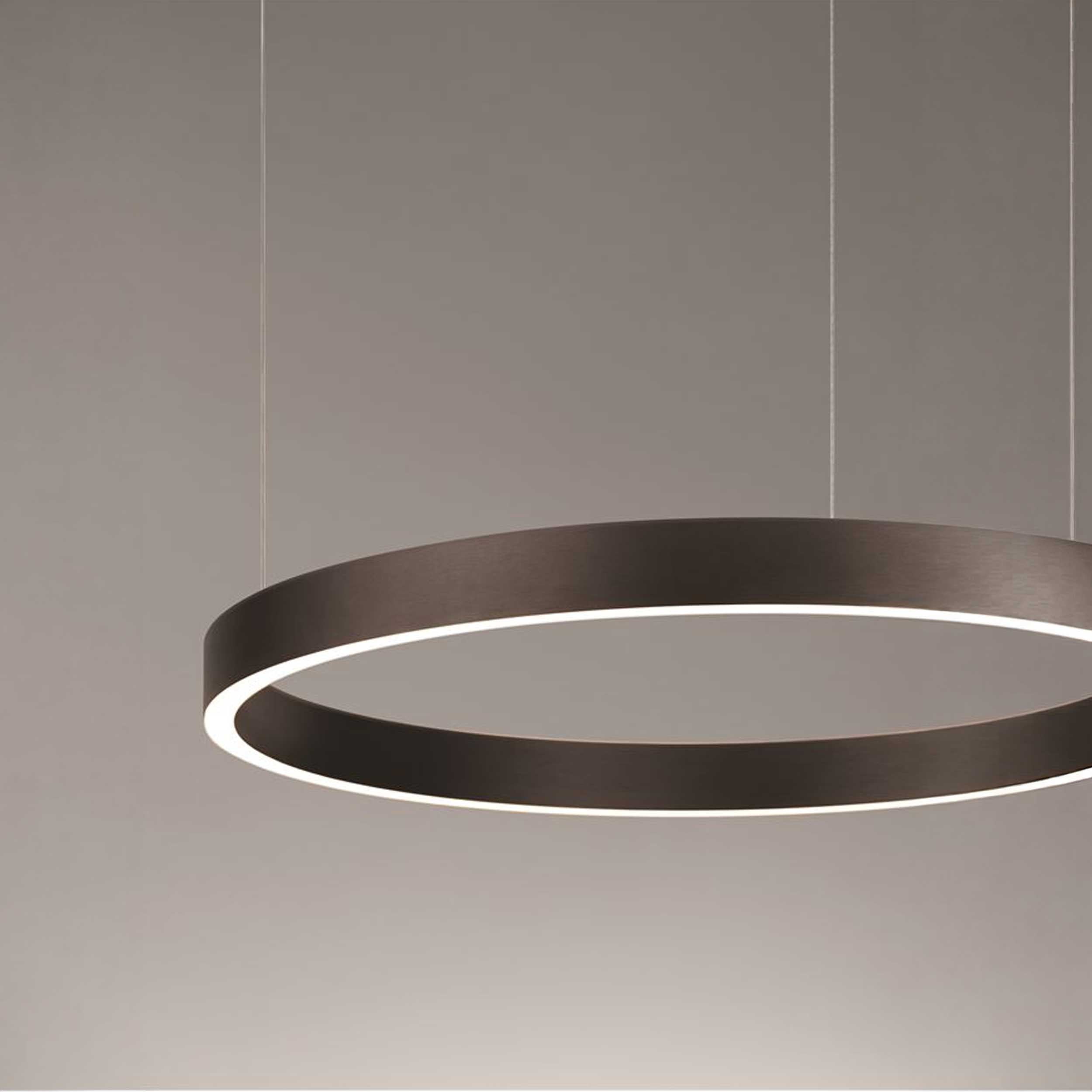 Nova Luce Elowen LED-Pendelleuchte rund