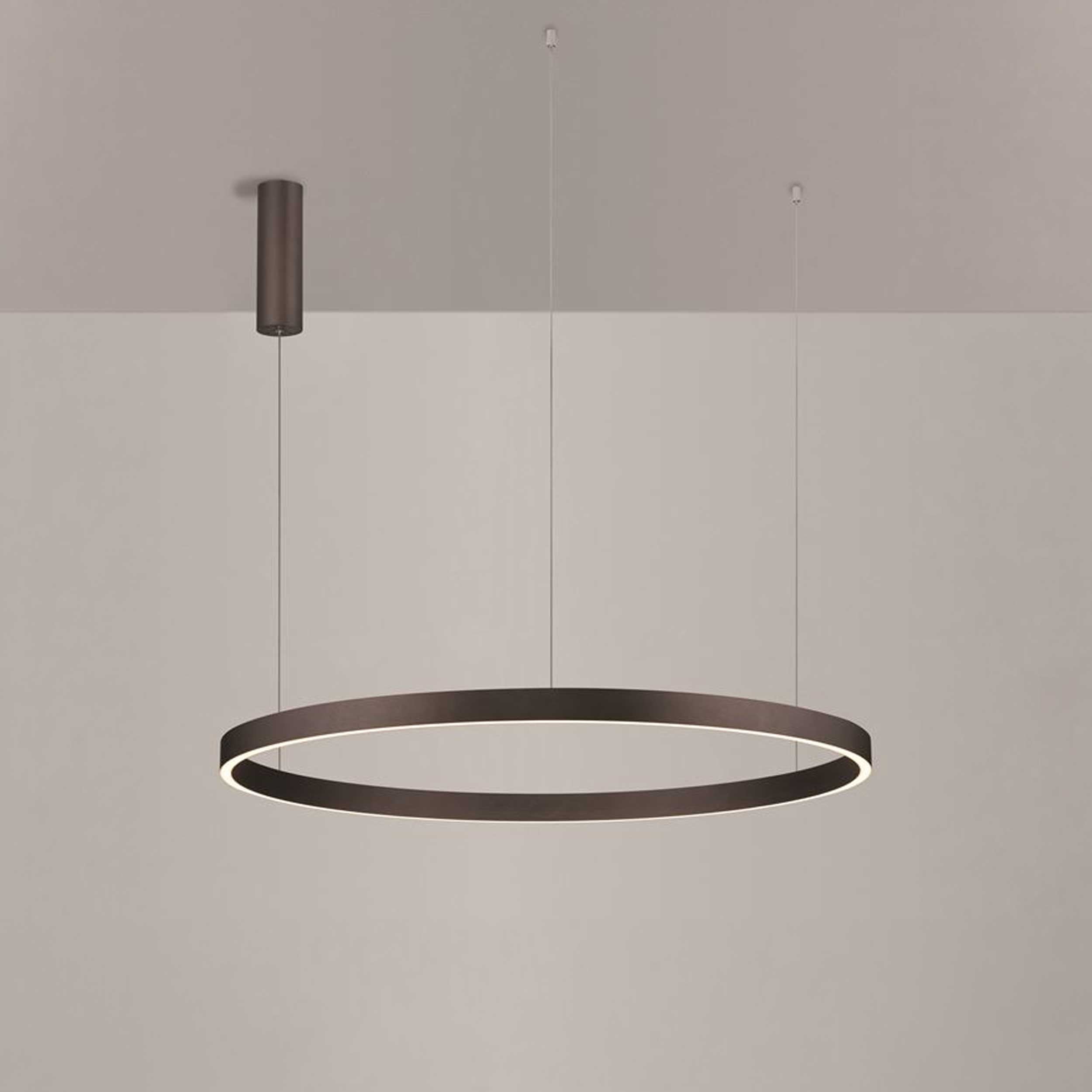Nova Luce Elowen LED-Pendelleuchte rund