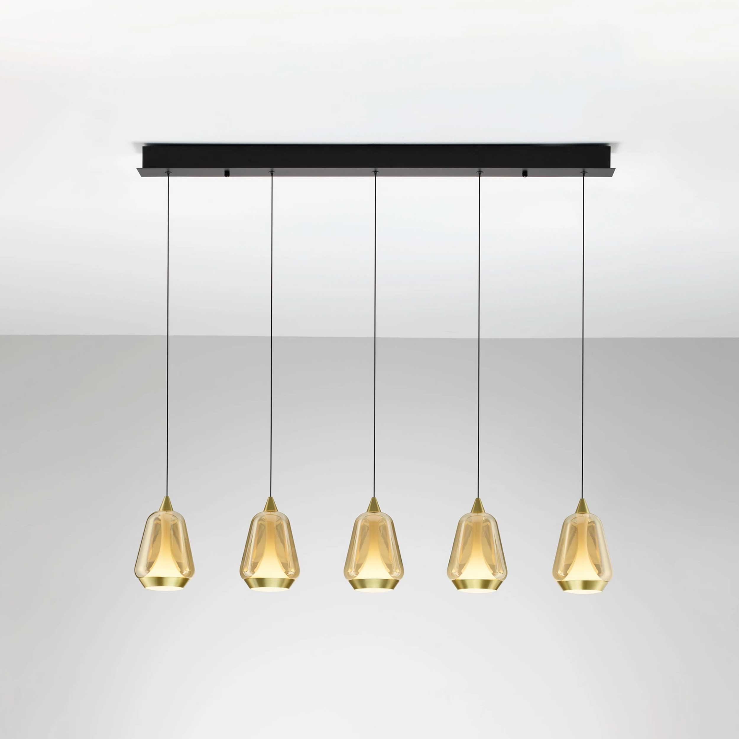 Nova Luce Alish LED Hängeleuchte  längs