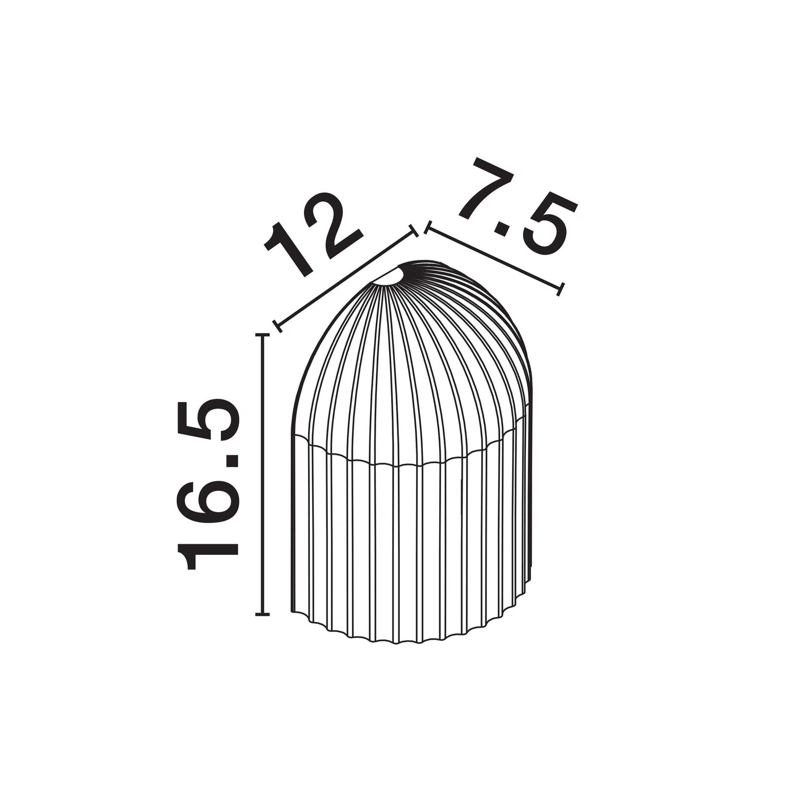 Nova Luce Ammos GU10 Wandleuchte 