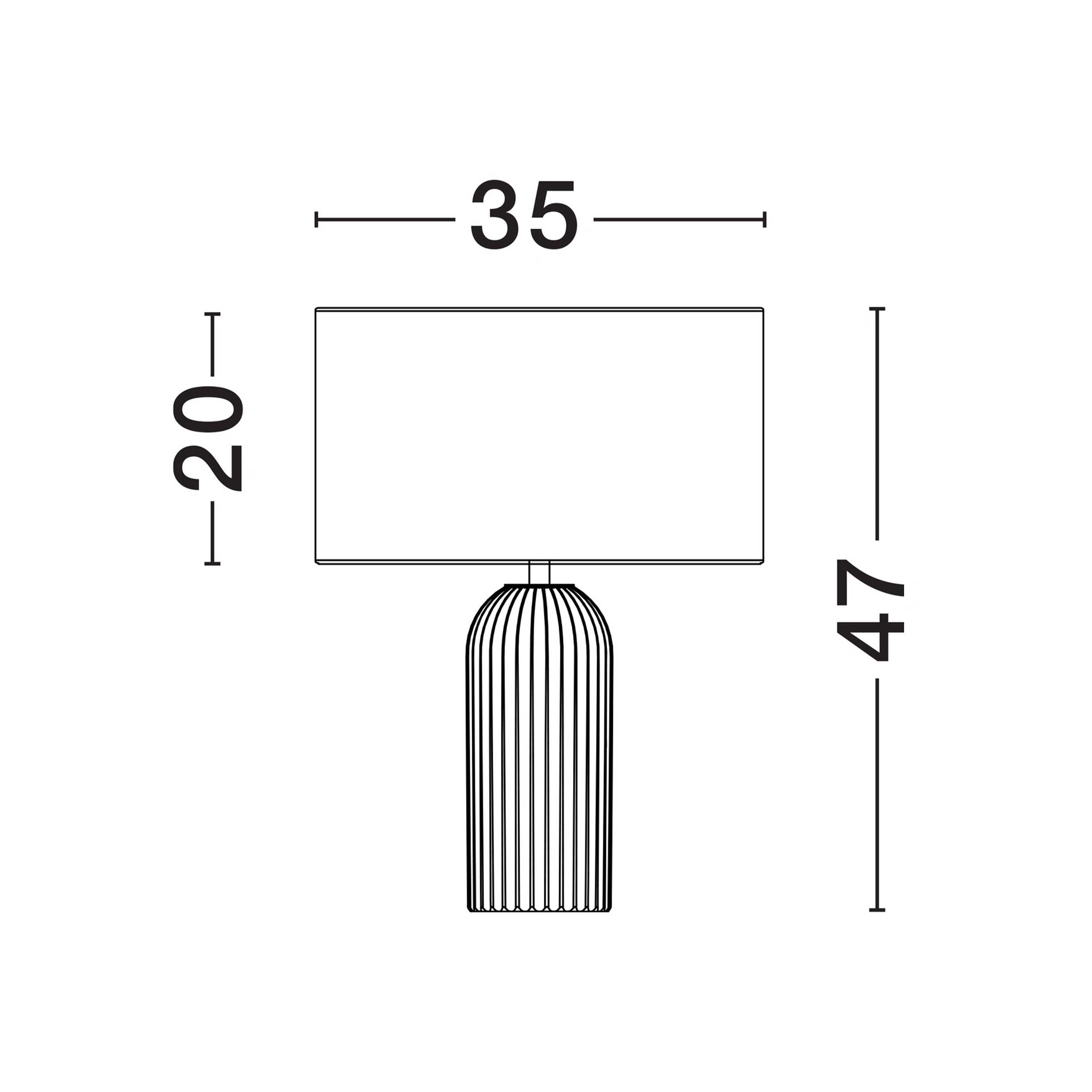 Nova Luce Ammos E27 Tischlampe 