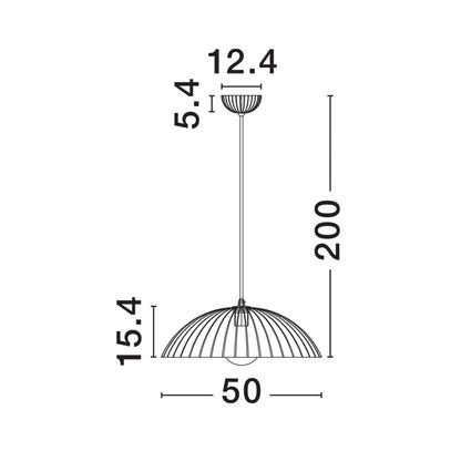 Nova Luce Ammos E27 Hängeleuchte 