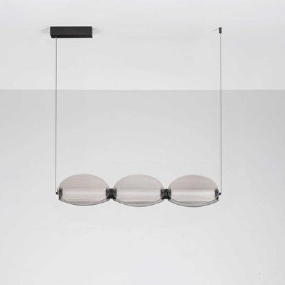 Nova Luce Noir LED-Hängeleuchte, länglich