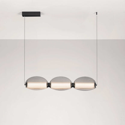 Nova Luce Noir LED-Hängeleuchte, länglich
