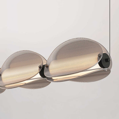 Nova Luce Noir LED-Hängeleuchte, länglich