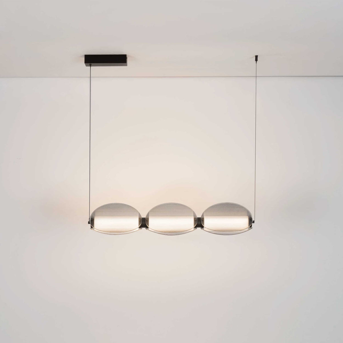 Nova Luce Noir LED-Hängeleuchte, länglich