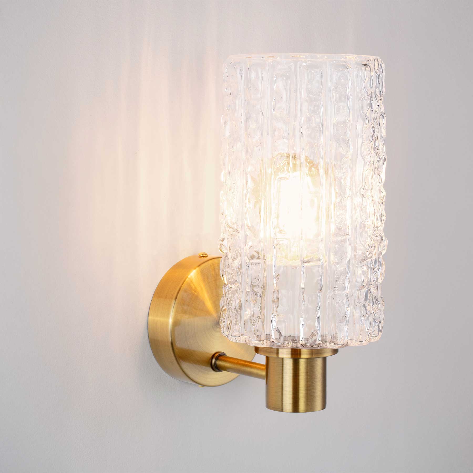 Nova Luce Certa E27 skleněné nástěnné svítidlo