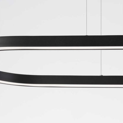 Nova Luce Cuppe LED závěsné elipsové svítidlo