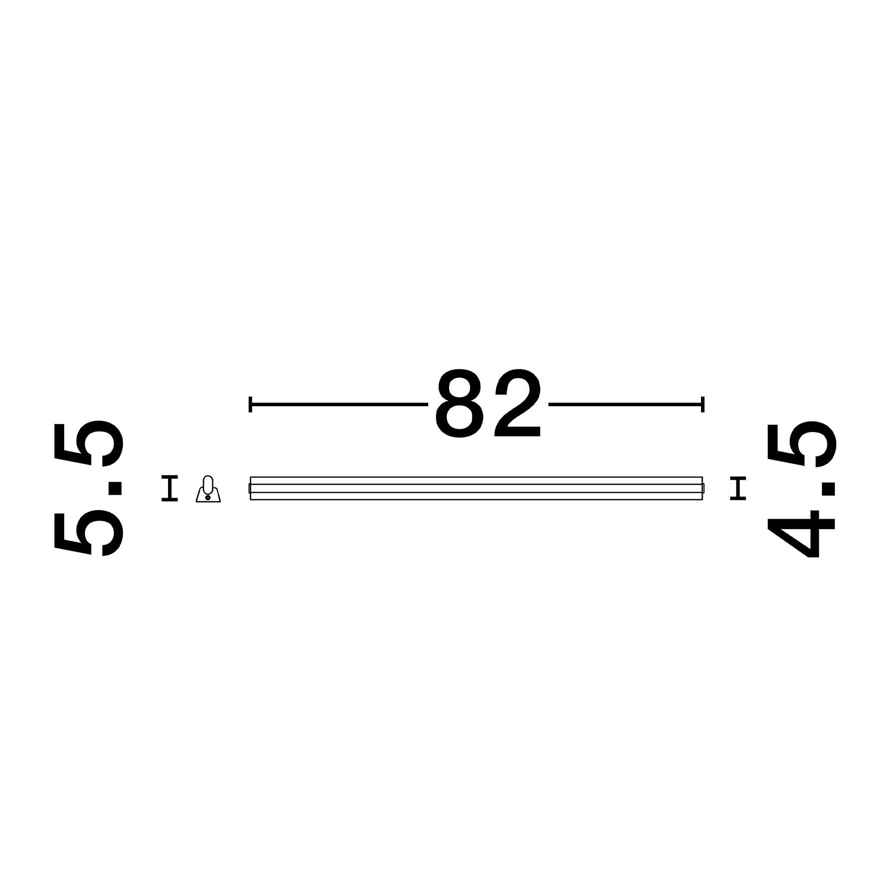 Nova Luce Endo LED nástěnné svítidlo IP44