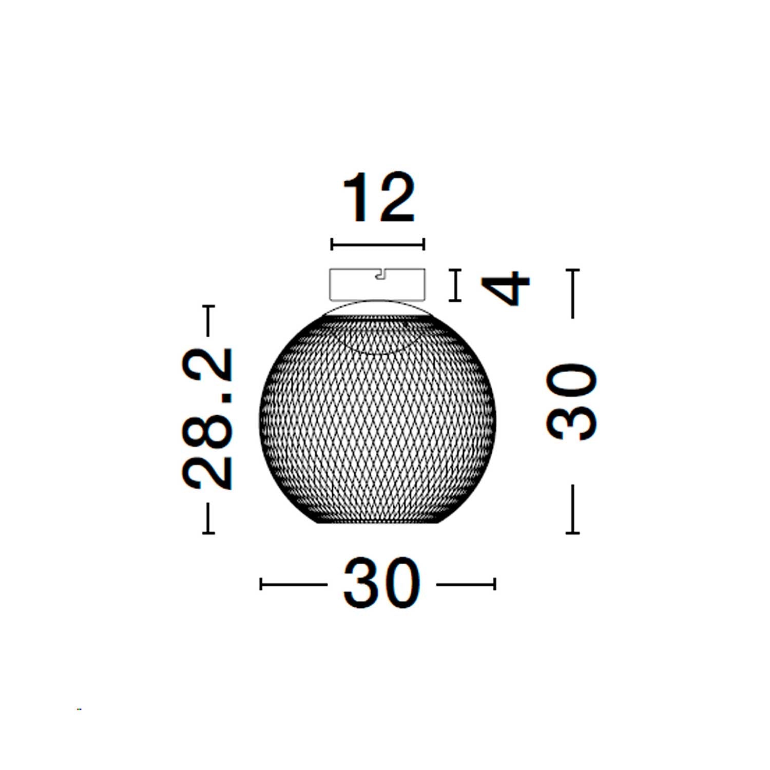 Nova Luce Kinetic LED přisazené stropní svítidlo