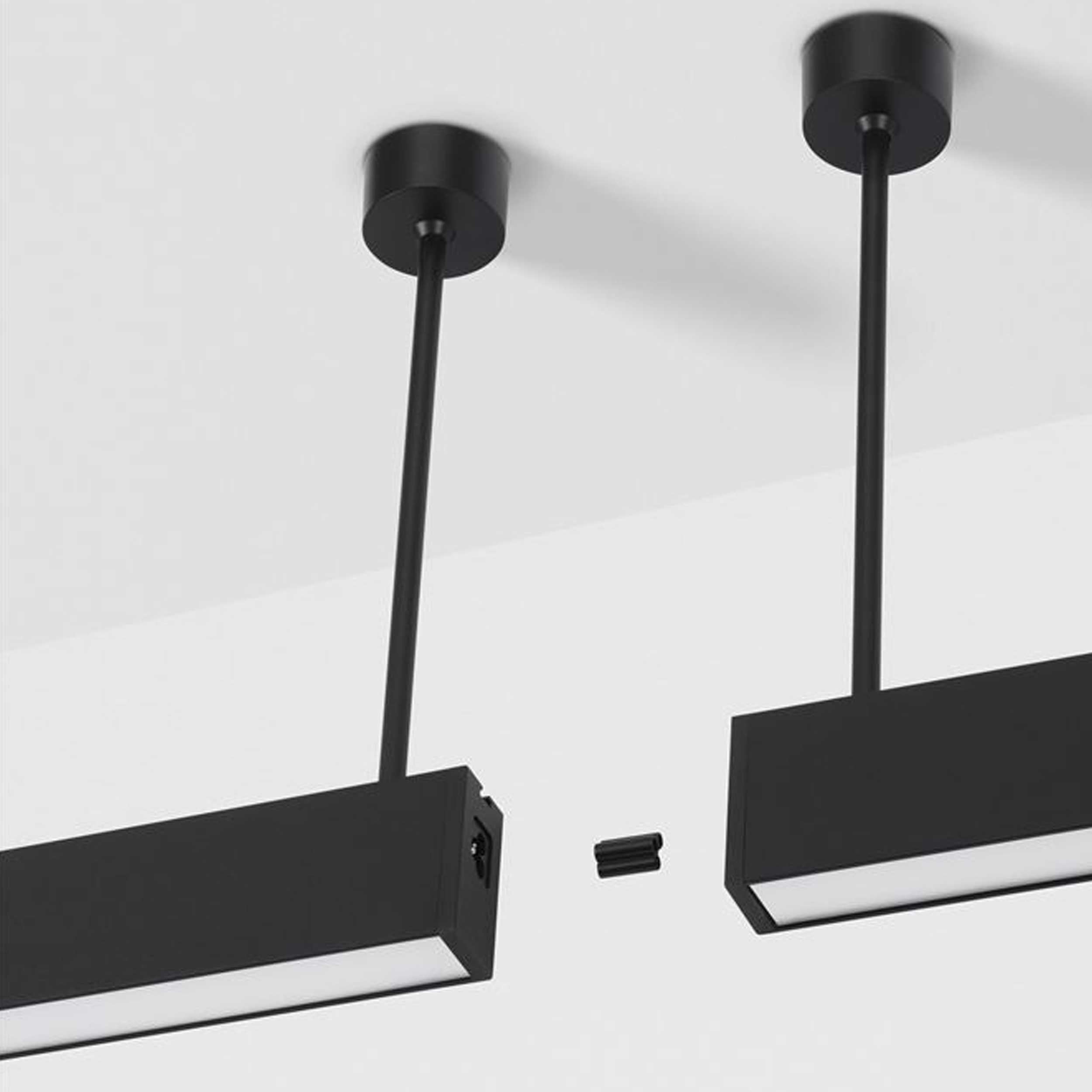 Nova Luce Lina Opal LED lineare Aufbaudeckenleuchte  kombinierbar