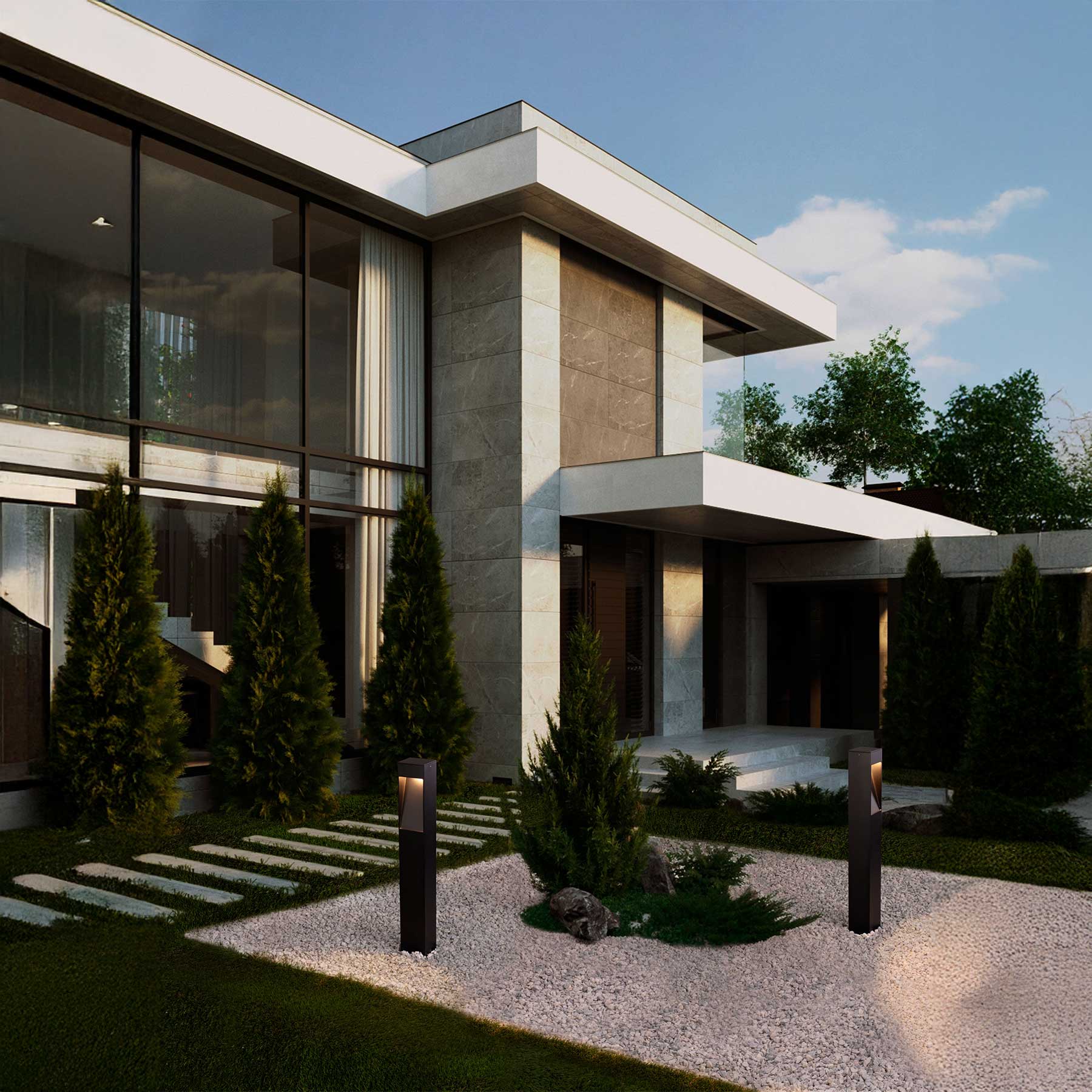 Nova Luce Maddi LED sloupkové svítidlo IP65