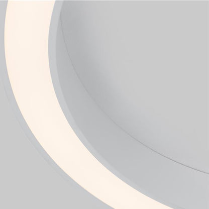 Nova Luce Morbido LED kruhové přisazené svítidlo CCT s ovladačem + app