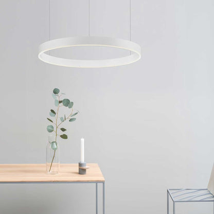 Nova Luce Motif LED kruhové závěsné svítidlo stmívatelné CCT