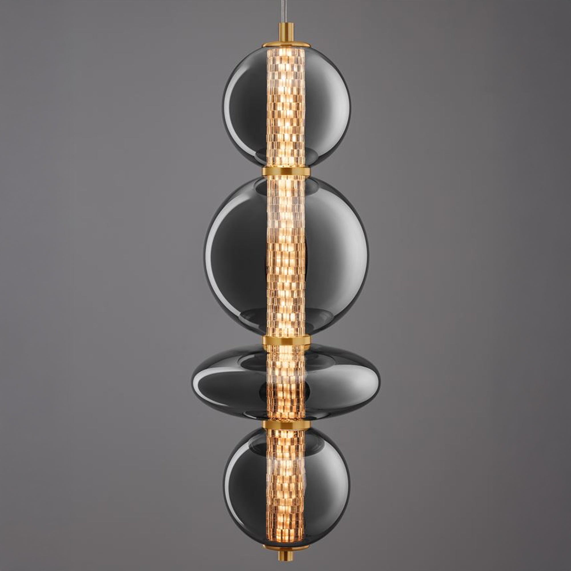 Nova Luce NAVI LED skleněné závěsné svítidlo