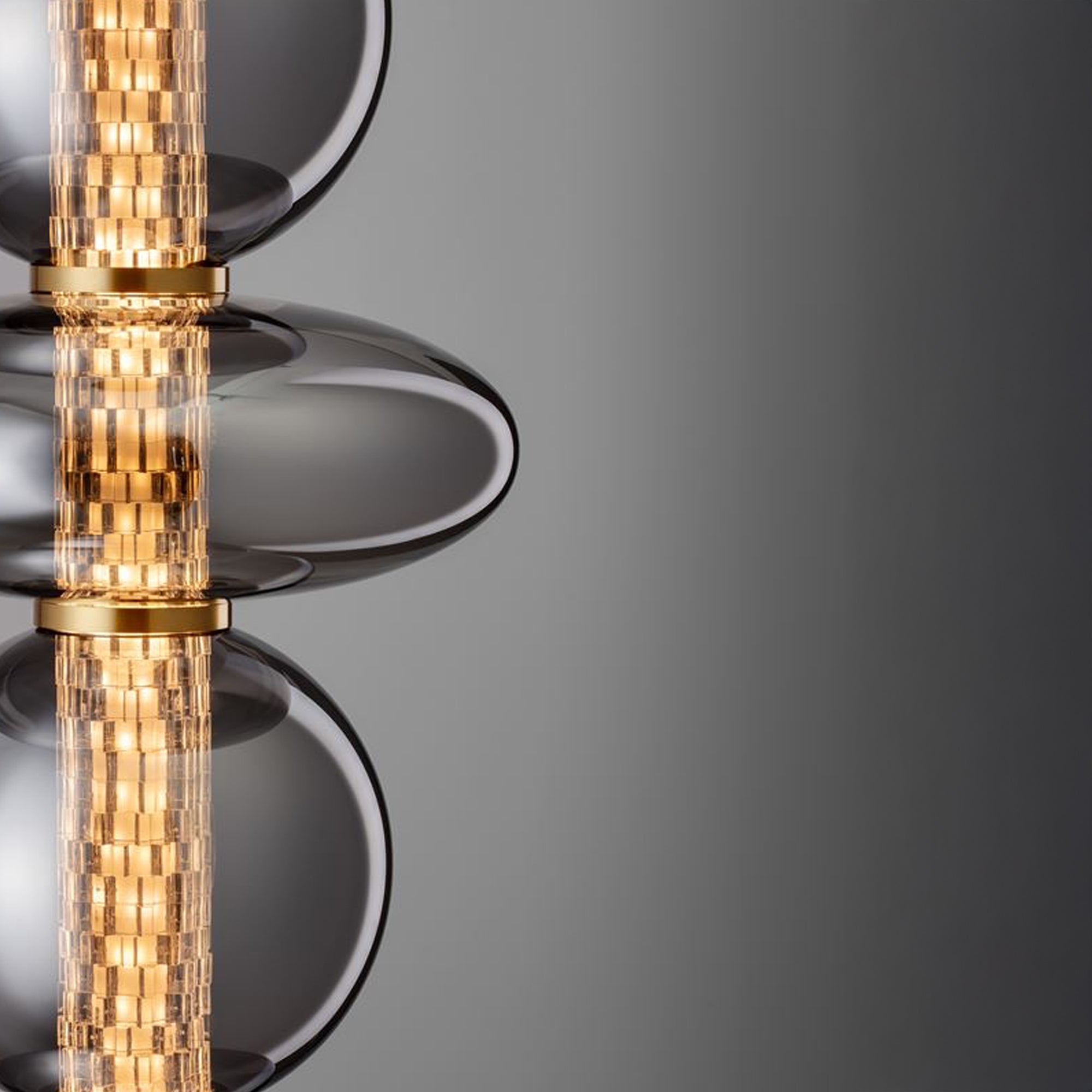 Nova Luce NAVI LED skleněné závěsné svítidlo