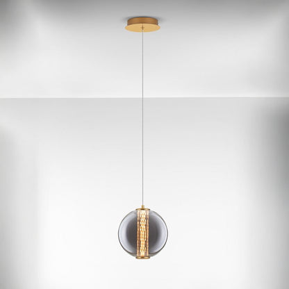 Nova Luce NAVI LED skleněné závěsné svítidlo